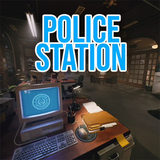 Police Station Workshop map preview for MECCHA CHAMELEON
